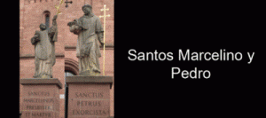 SANTOS MARCELINO Y PEDRO